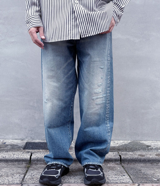 visvim/SOCIAL SCULPTURE 01 EX WIDE DMGD-43