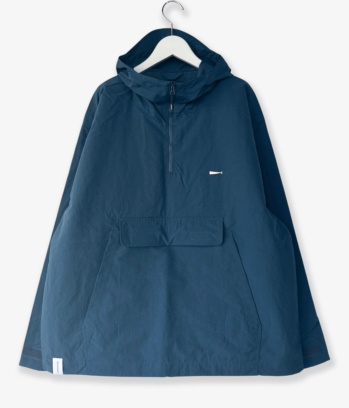 DESCENDANT/BAIT NYLON ANORAK (BLUE)