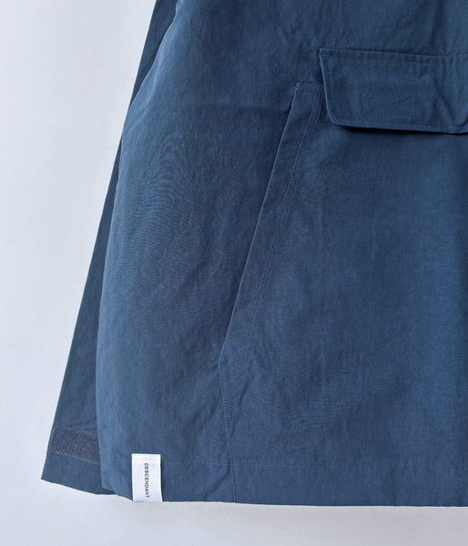 DESCENDANT/BAIT NYLON ANORAK (BLUE)