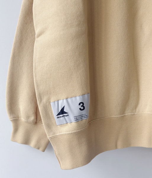 DESCENDANT/FLUKE UP CREW NECK (YELLOW)