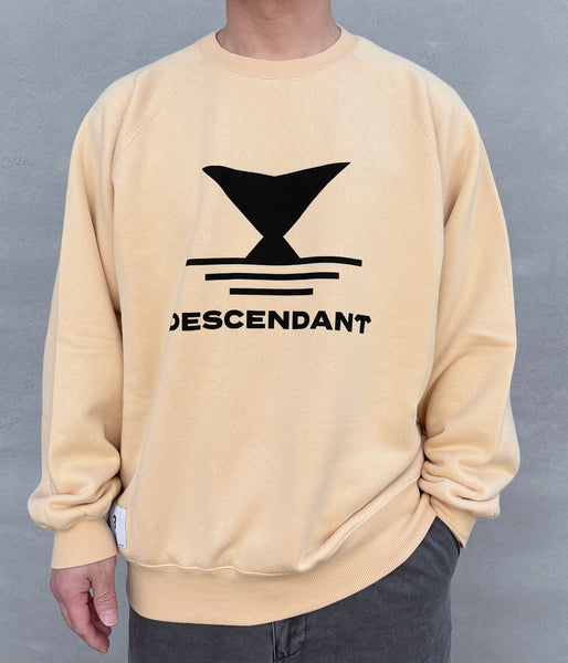 DESCENDANT/FLUKE UP CREW NECK (YELLOW)