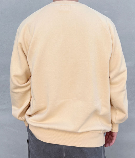 DESCENDANT/FLUKE UP CREW NECK (YELLOW)