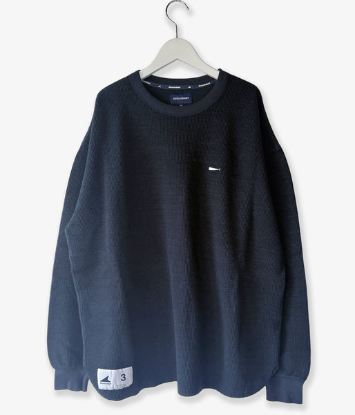 DESCENDANT/CACHALOT WAFFLE LS (NAVY)