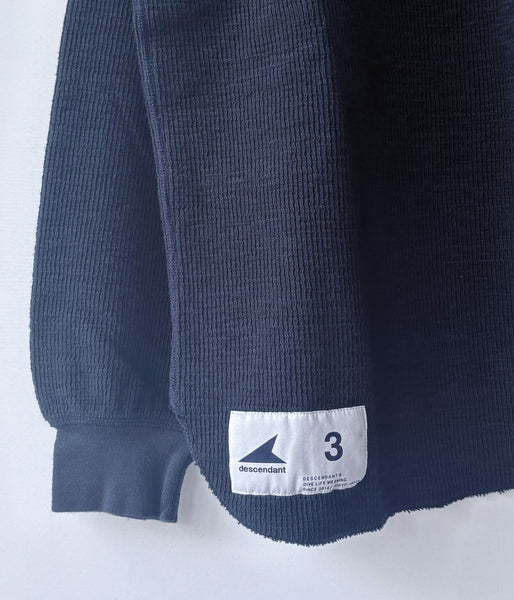 DESCENDANT/CACHALOT WAFFLE LS (NAVY)