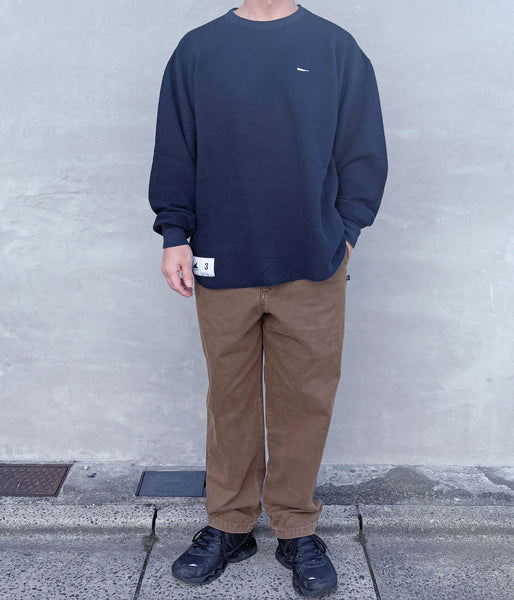 DESCENDANT/CACHALOT WAFFLE LS (NAVY)