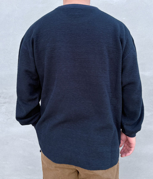 DESCENDANT/CACHALOT WAFFLE LS (NAVY)