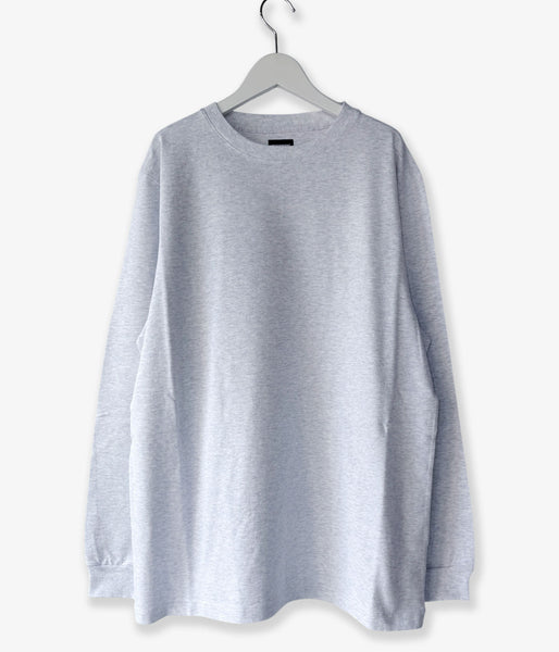 DESCENDANT/EDDY ORGANIC COTTON LS CLASSIC FIT (GRAY)