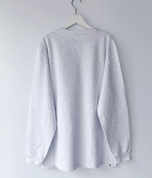 DESCENDANT/EDDY ORGANIC COTTON LS CLASSIC FIT (GRAY)