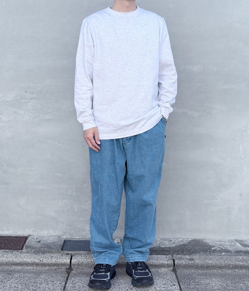 DESCENDANT/EDDY ORGANIC COTTON LS CLASSIC FIT (GRAY)