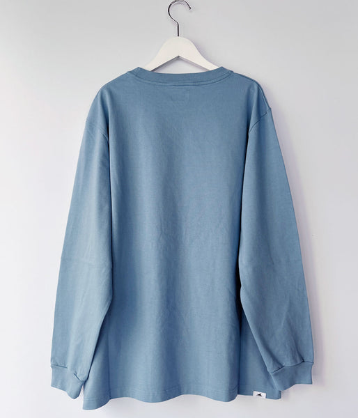 DESCENDANT/EDDY ORGANIC COTTON LS CLASSIC FIT (BLUE)