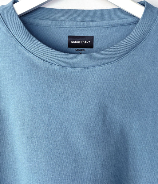 DESCENDANT/EDDY ORGANIC COTTON LS CLASSIC FIT (BLUE)