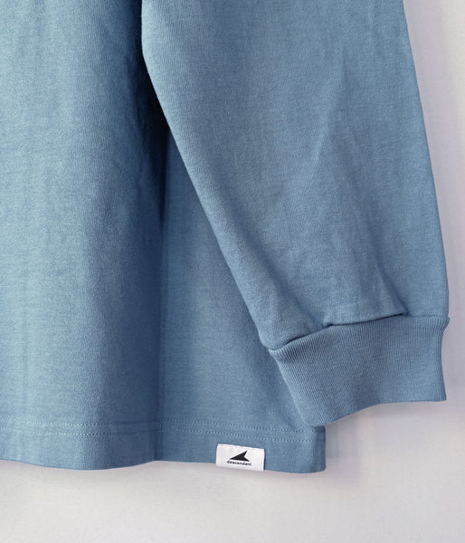 DESCENDANT/EDDY ORGANIC COTTON LS CLASSIC FIT (BLUE)