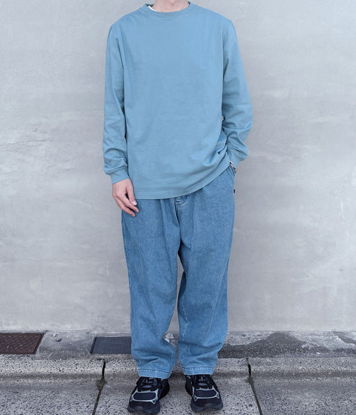 DESCENDANT/EDDY ORGANIC COTTON LS CLASSIC FIT (BLUE)