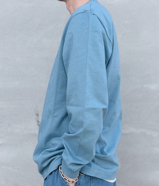 DESCENDANT/EDDY ORGANIC COTTON LS CLASSIC FIT (BLUE)