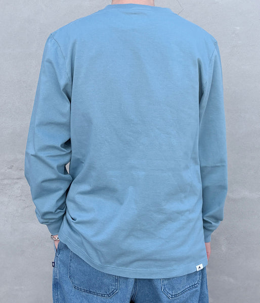 DESCENDANT/EDDY ORGANIC COTTON LS CLASSIC FIT (BLUE)