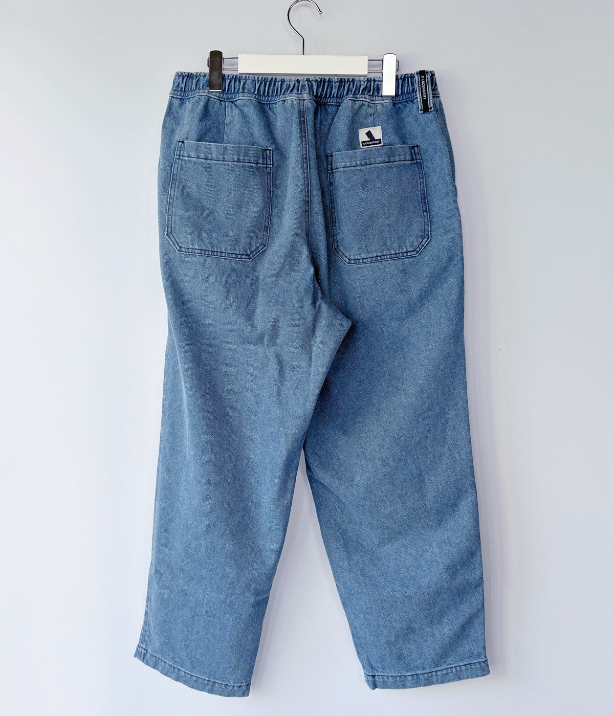 DESCENDANT/OS DENIM TROUSERS (INDIGO)