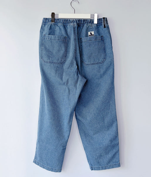 DESCENDANT/OS DENIM TROUSERS (INDIGO)