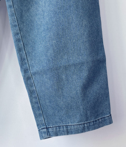 DESCENDANT/OS DENIM TROUSERS (INDIGO)