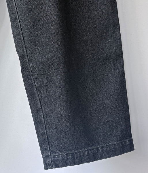 DESCENDANT/OS DENIM TROUSERS (BLACK)