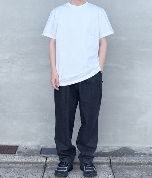 DESCENDANT/OS DENIM TROUSERS (BLACK)
