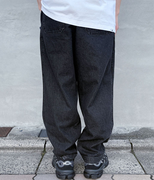 DESCENDANT/OS DENIM TROUSERS (BLACK)
