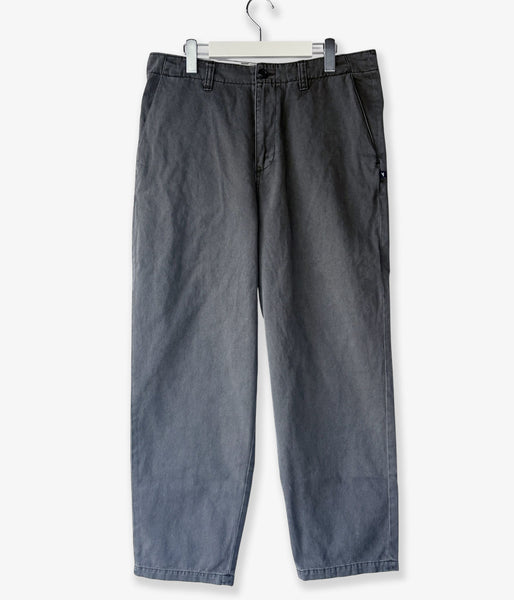 DESCENDANT/DC-6 TWILL TROUSERS (GRAY)
