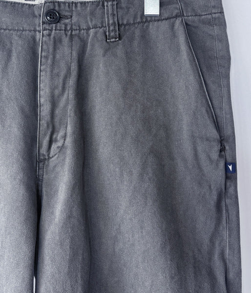 DESCENDANT/DC-6 TWILL TROUSERS (GRAY)