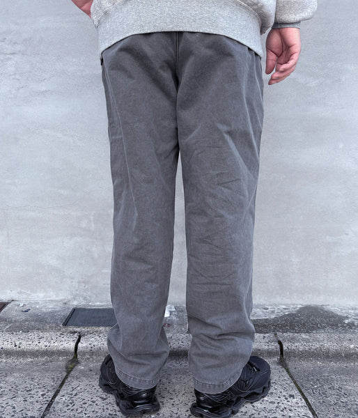 DESCENDANT/DC-6 TWILL TROUSERS (GRAY)