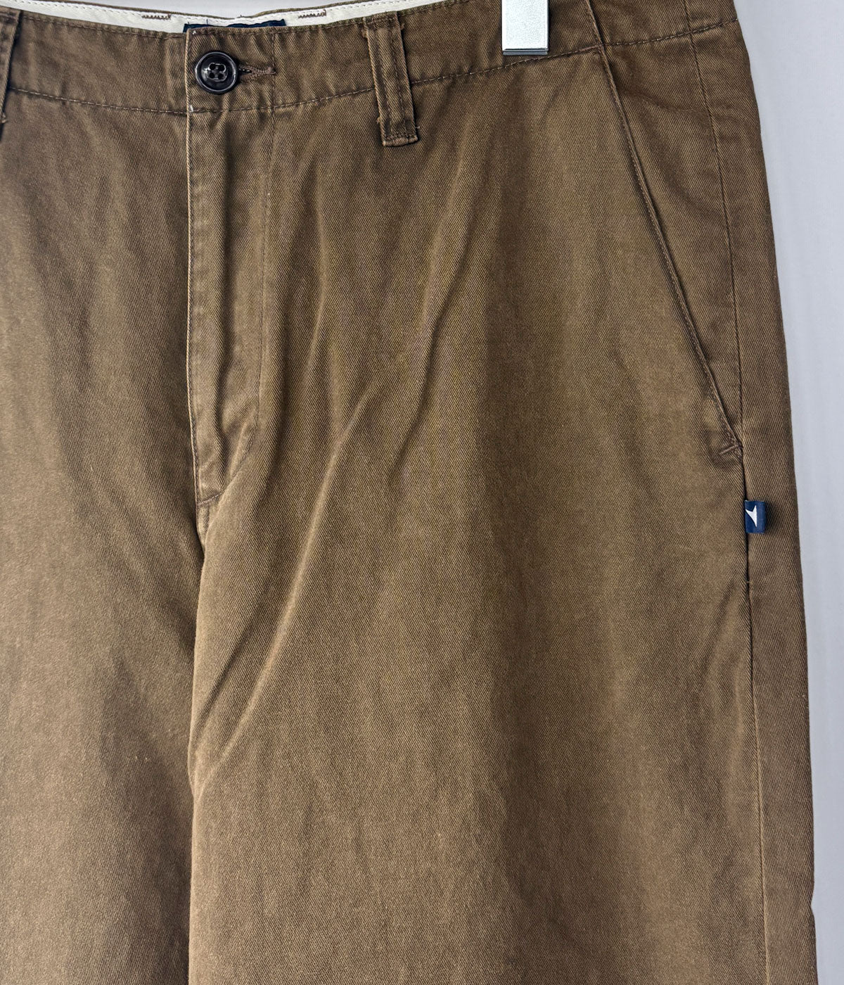 DESCENDANT/DC-6 TWILL TROUSERS (BROWN)