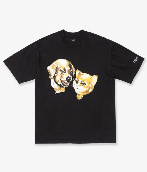 LQQK Studio/Sassy Pets tee (BLACK)