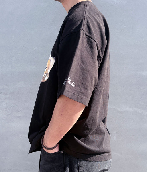 LQQK Studio/Sassy Pets tee (BLACK)