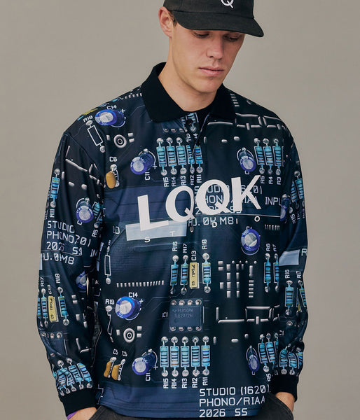 LQQK Studio/Circuit Board Jersey (BEIGE)