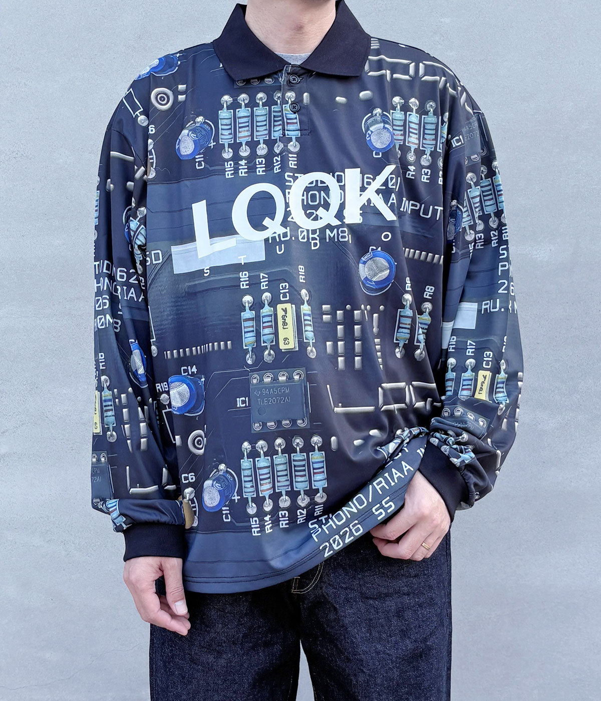 LQQK Studio/Circuit Board Jersey (BEIGE)