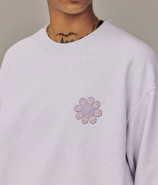 LQQK Studio/Flower Power Sweat (ASH GREY)