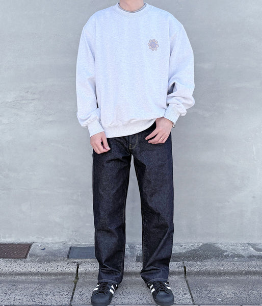 LQQK Studio/Flower Power Sweat (ASH GREY)