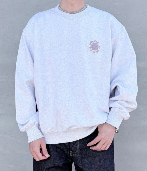 LQQK Studio/Flower Power Sweat (ASH GREY)