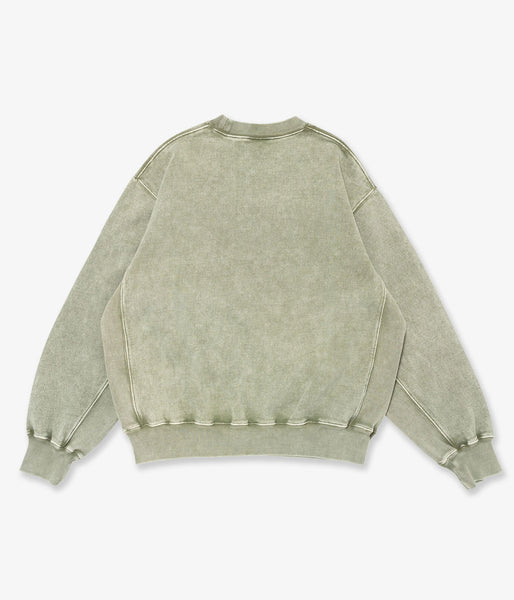 LQQK Studio/Flower Power Sweat (SAGE GREEN)