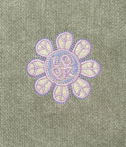 LQQK Studio/Flower Power Sweat (SAGE GREEN)