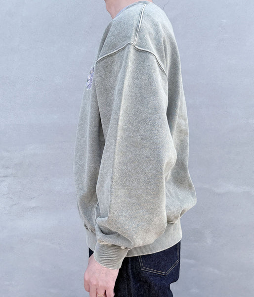 LQQK Studio/Flower Power Sweat (SAGE GREEN)