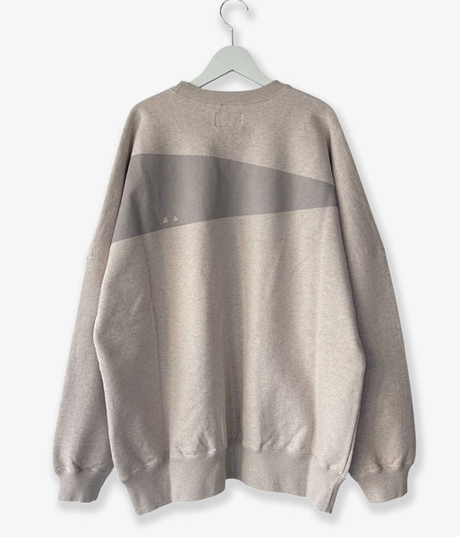 DESCENDANT/CACHALOT CREW NECK (BEIGE)