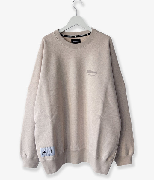 DESCENDANT/CACHALOT CREW NECK (BEIGE)