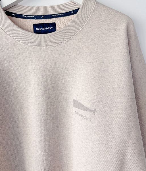 DESCENDANT/CACHALOT CREW NECK (BEIGE)