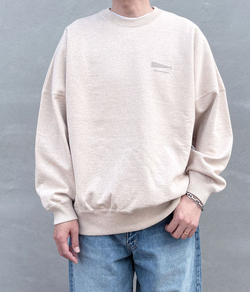 DESCENDANT/CACHALOT CREW NECK (BEIGE)