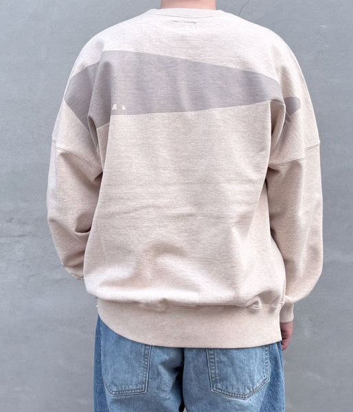 DESCENDANT/CACHALOT CREW NECK (BEIGE)