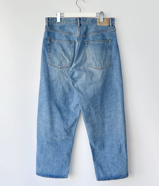 DESCENDANT/1995 DENIM TROUSERS BUGGY HARD WASH (INDIGO)