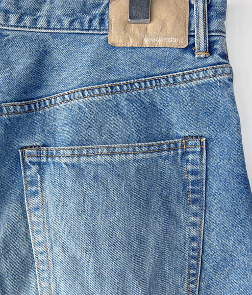 DESCENDANT/1995 DENIM TROUSERS BUGGY HARD WASH (INDIGO)