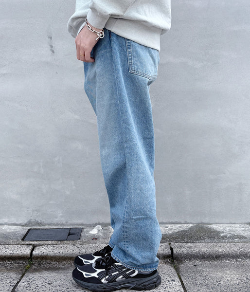 DESCENDANT/1995 DENIM TROUSERS BUGGY HARD WASH (INDIGO)