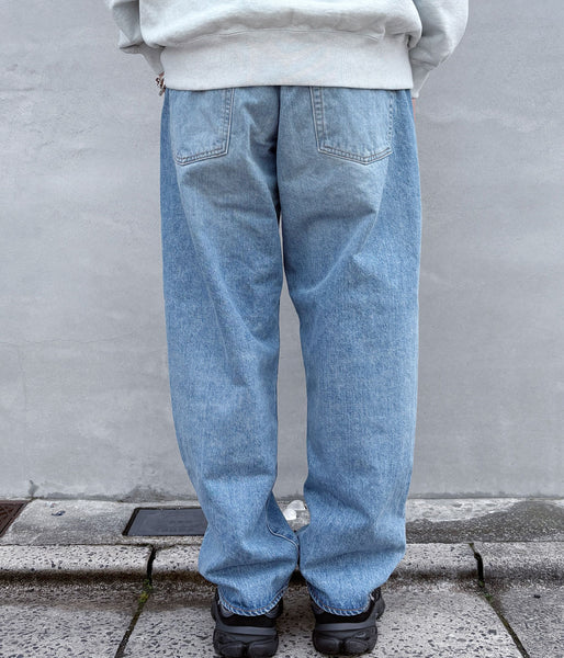 DESCENDANT/1995 DENIM TROUSERS BUGGY HARD WASH (INDIGO)