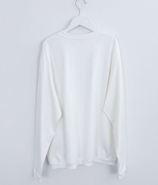 holk/L/S TSHIRT (WHITE)