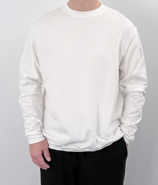 holk/L/S TSHIRT (WHITE)